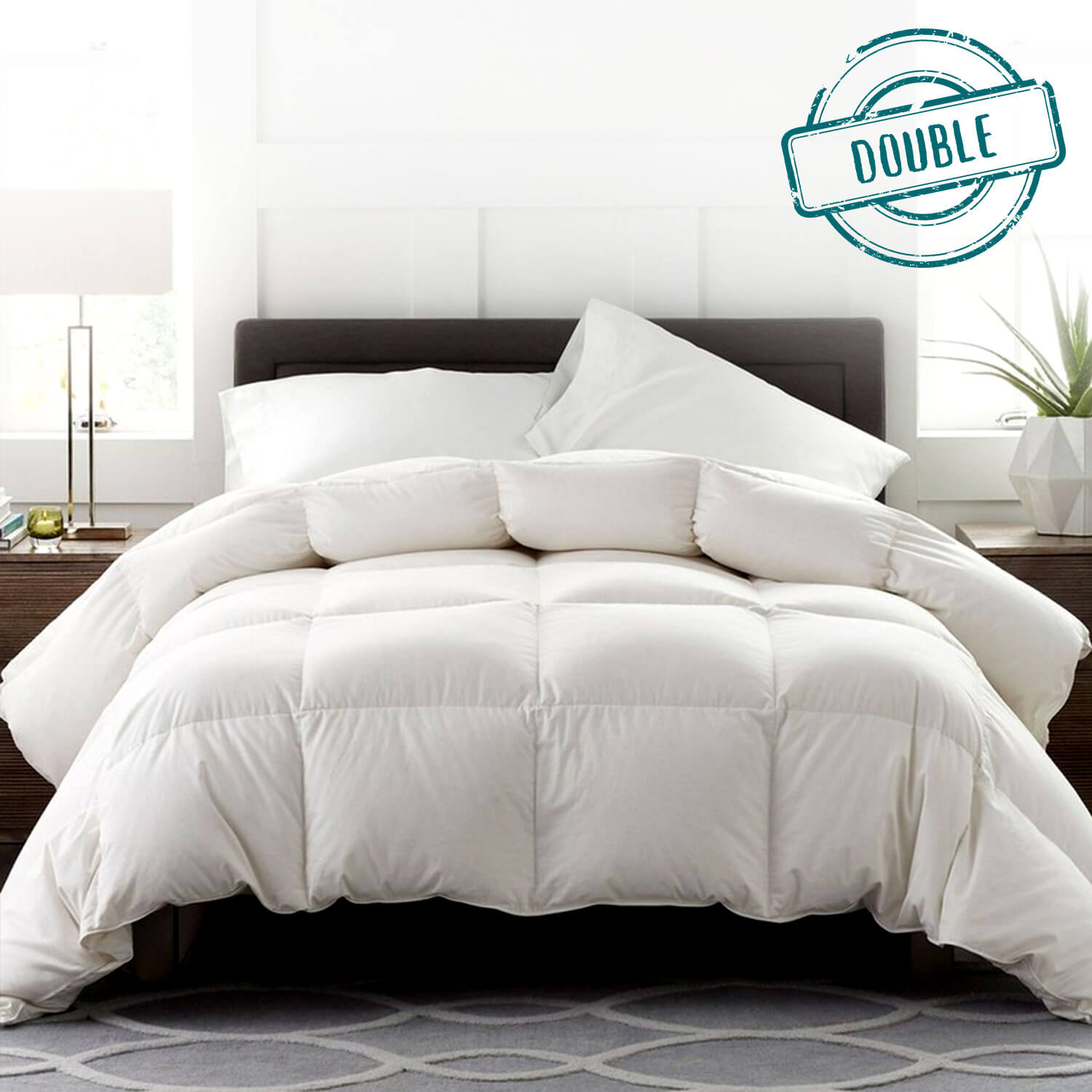 Raymat™ Hungarian Goose Down Duvet Double - Main Image