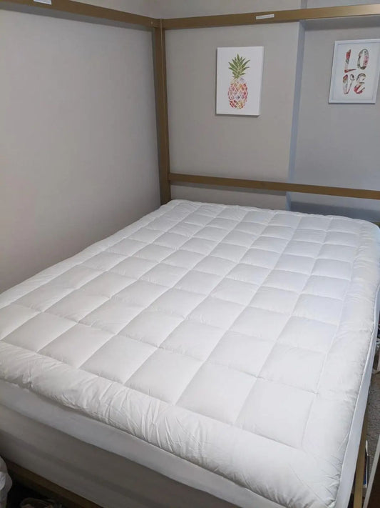 100% Natural Bamboo Mattress Topper