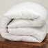Hotel Quality Goose Feather & Down Mattress Topper White King Size 5cm Deep