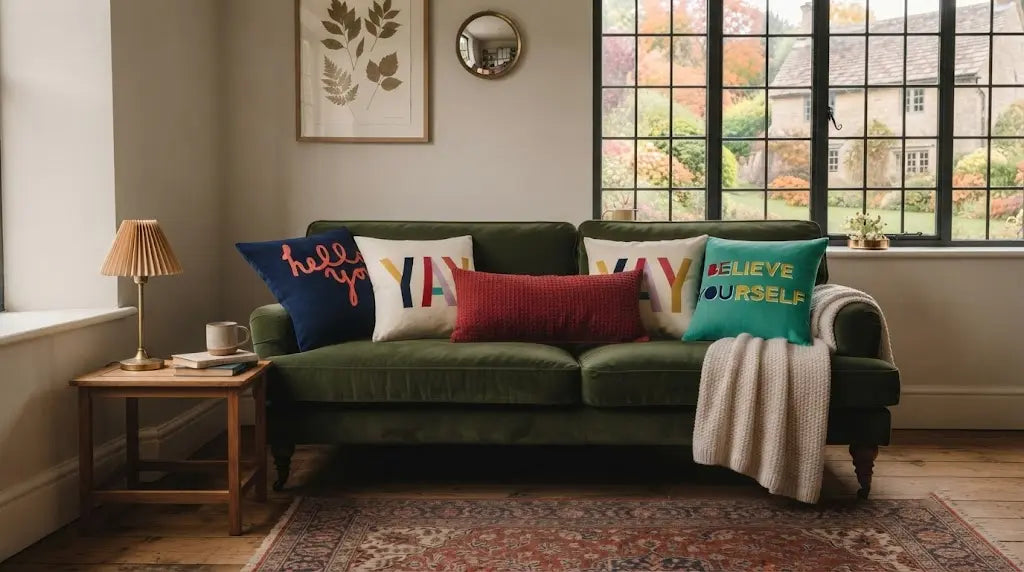 Autumn/Winter Cushion Colour Guide for UK Homes
