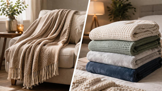 Throws vs Blankets: What’s the Difference & Which One Should You Choose?