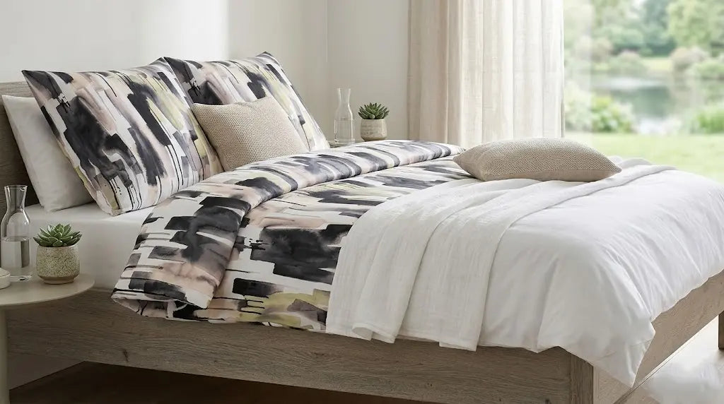 Organic Cotton Percale Bedding Benefits | Breathable 400TC Duvet Cover Set UK