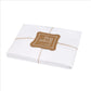 300 Thread Count White Satin Fitted Bed Sheets  - Wholesale