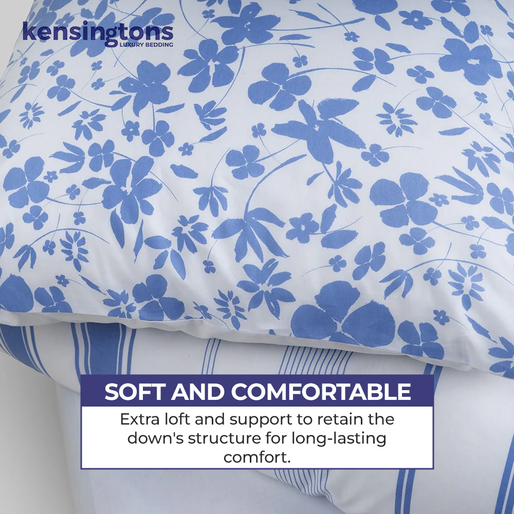 100% Percale Cotton Duvet Cover Set Stripe Design 2  - Wholesale