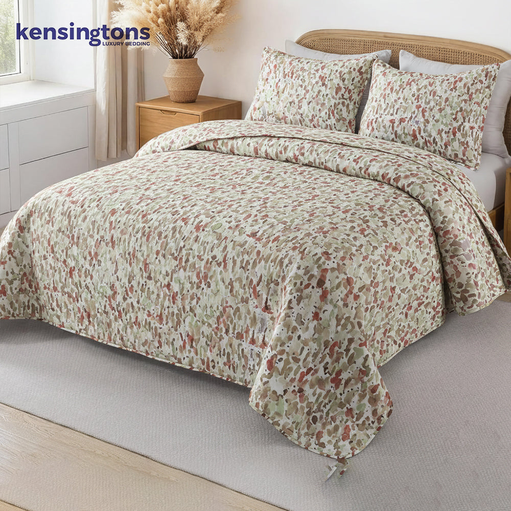 100% Percale Cotton Duvet Cover Set Pebbles - Wholesale