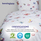 100% Percale Cotton Duvet Cover Set Butterfly  - Wholesale