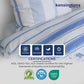 100% Percale Cotton Duvet Cover Set Stripe Design 2  - Wholesale