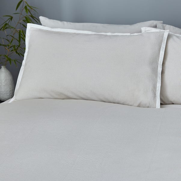 Seersucker Duvet Cover Set All sizes Pillowcase