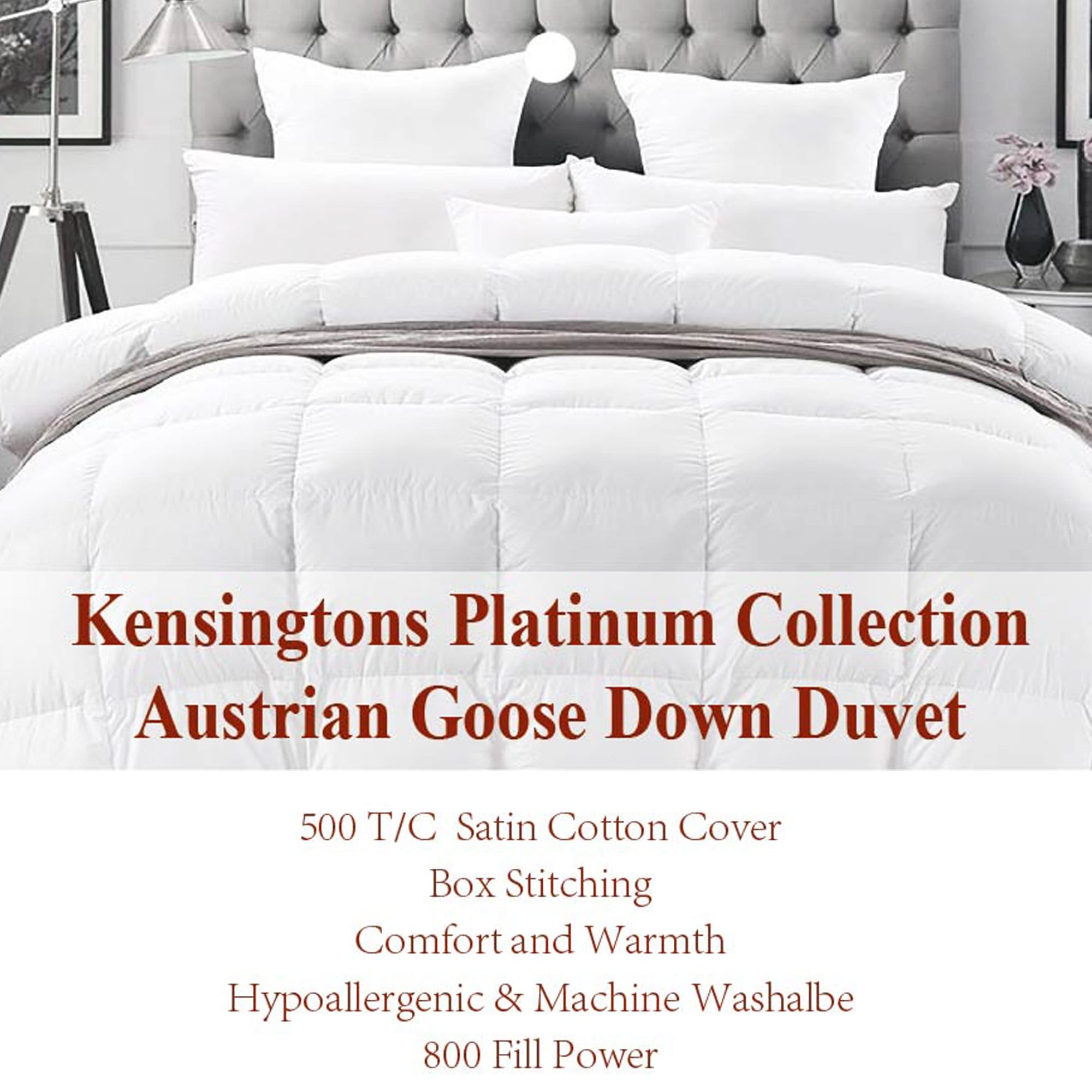 Kensingtons-Platinum-Super-King-Bed-Duvet-5-Year-Warranty
