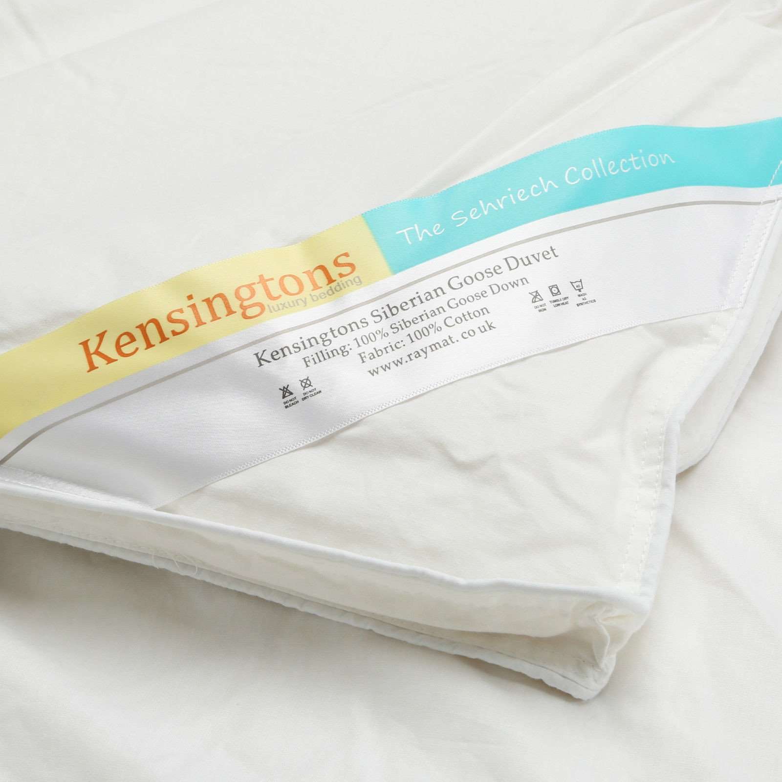 Kensington Luxury Bedding Siberian Goose Down Duvets Raymat Textiles