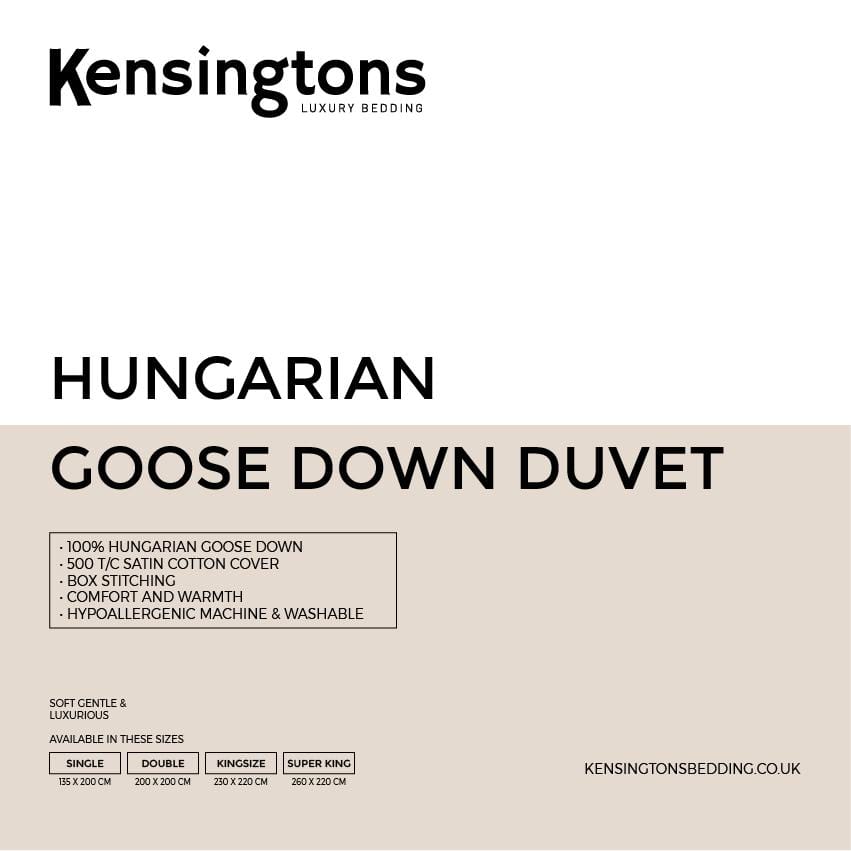 Kensingtons-100%-Pure-Goose-Down-Double-Bed-Duvet