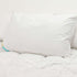 400T/C Luxurious Natural Silk Microfibre Filled Single Bed Duvet with a 100% Down Pillow