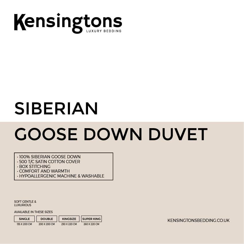 100%-Siberian-Goose-Down-Duvet-King-Bed