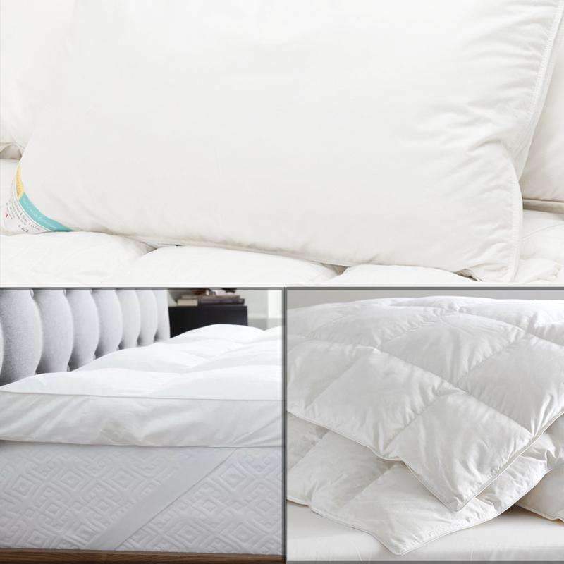 Duvet+Pillow+Microfibre-Mattress-Topper