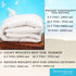 Merino-Wool-Fiber-400T/C-Egyptian-Cotton-Cover-Duvet-Single-Bed